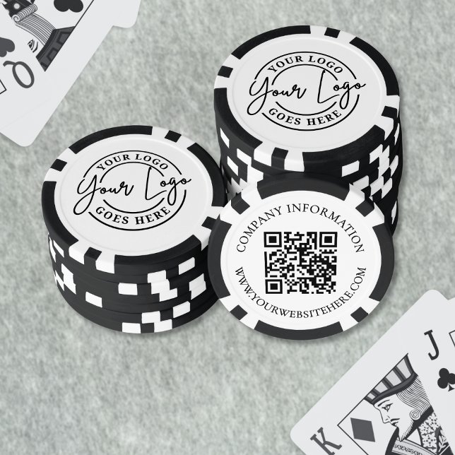 Create Your Own QR Code Logo Poker Chips (Create Your Own QR Code Logo Poker Chips)