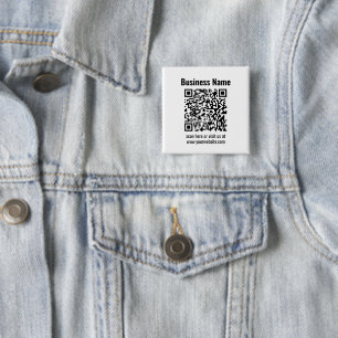 Create Your Own QR Code   Transperant 15 Cm Square Badge