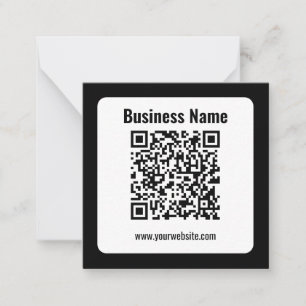 Create Your Own QR Code   Transperant Card