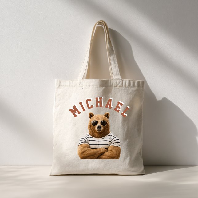 Create Your Own Quate Custom Bear Tote Bag (Create Your Own Quate Custom Bear Tote Bag)