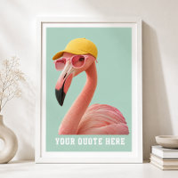 Create Your Own Quate Custom Flamingo