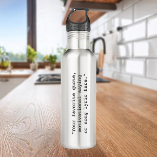 Create Your Own Quote 710 Ml Water Bottle