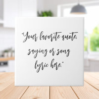 Create Your Own Quote Calligraphy