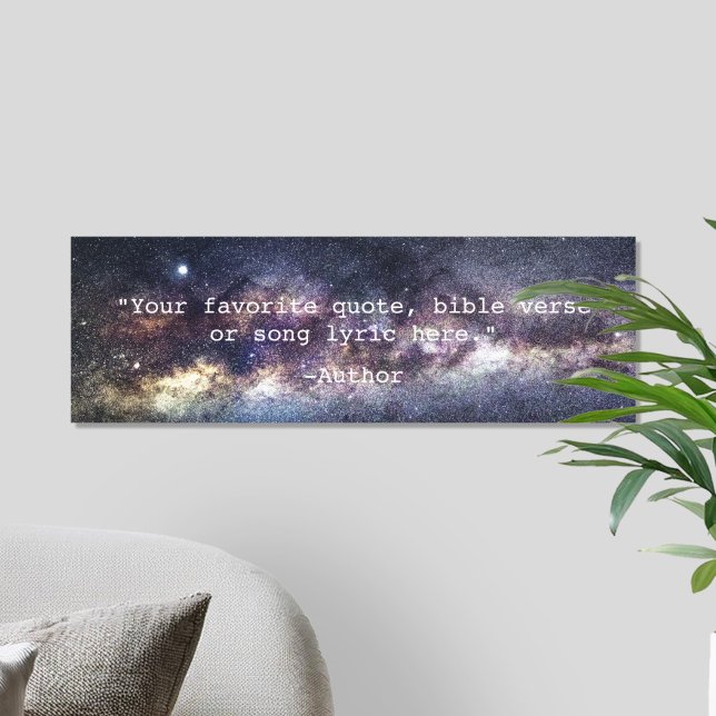 Create Your Own Quote Canvas Print (Creator Uploaded)