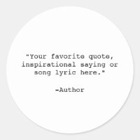 Create Your Own Quote