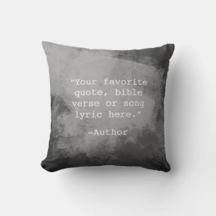 Create Your Own Quote Cushion