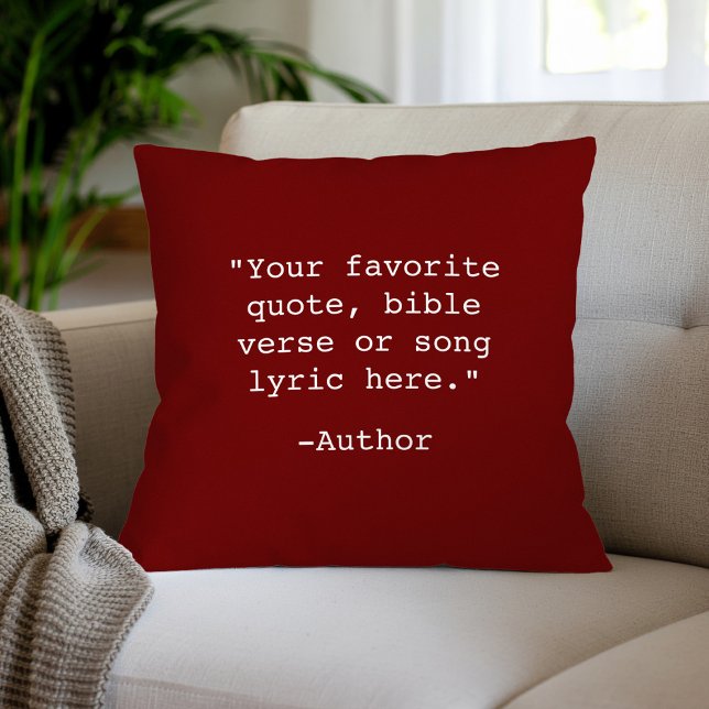 Create Your Own Quote Cushion (Creator Uploaded)
