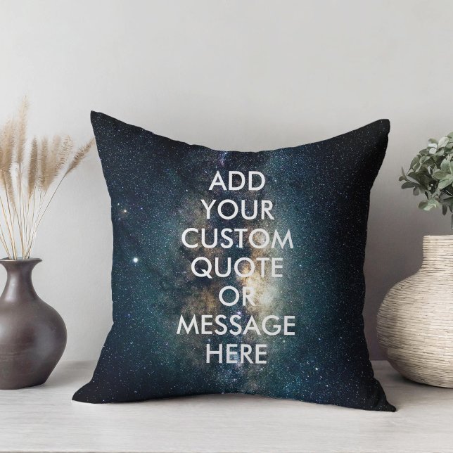 Create Your Own Quote  Cushion (Creator Uploaded)