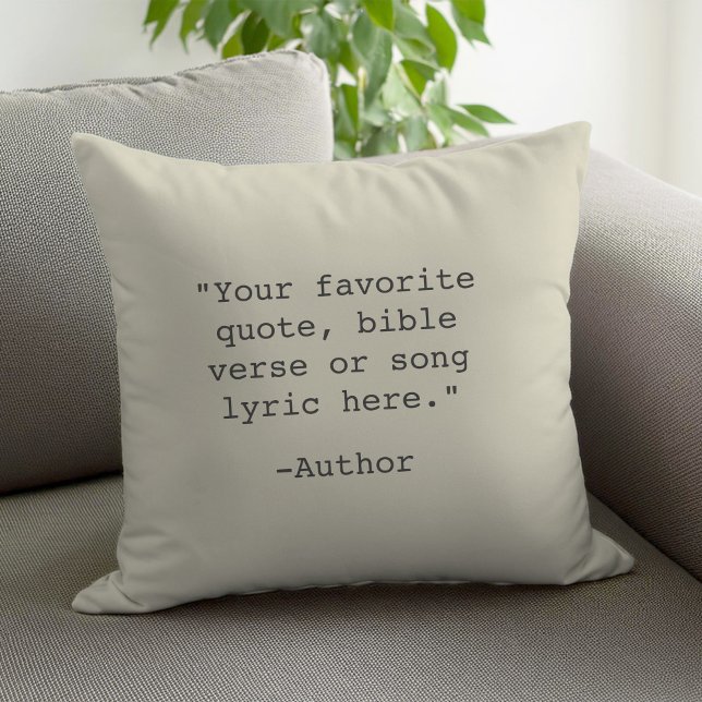 Create Your Own Quote Cushion (Creator Uploaded)