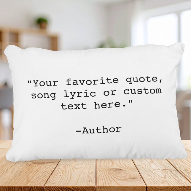 Create Your Own Quote Decorative Cushion (Creator Uploaded)