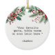 Create Your Own Quote Floral Christmas