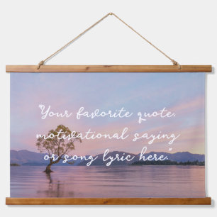 Create Your Own Quote Hanging Tapestry