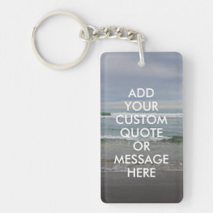Create Your Own Quote Key Ring