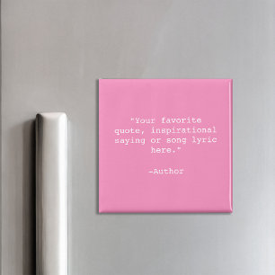 Create Your Own Quote Magnet
