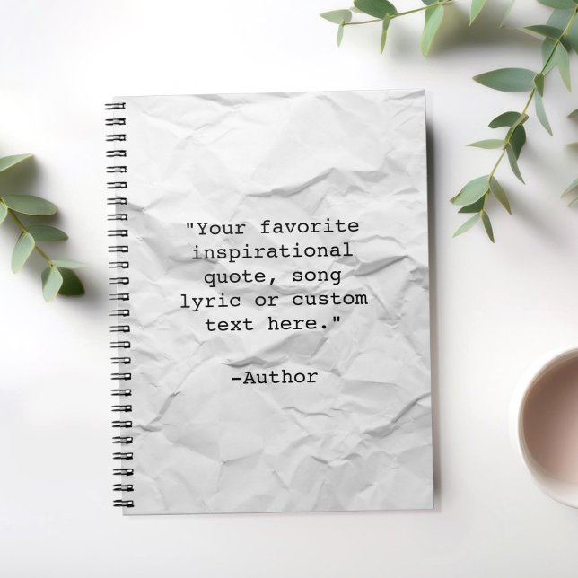 Create Your Own Quote Notebook (Creator Uploaded)