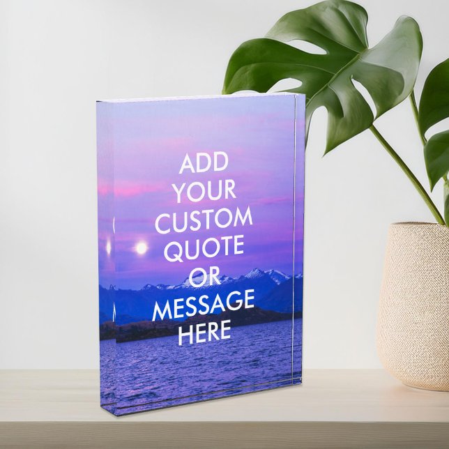 Create Your Own Quote Photo Block (Creator Uploaded)