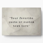 Create Your Own Quote