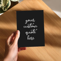 Create Your Own Quote