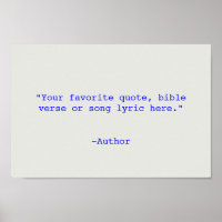 Create Your Own Quote