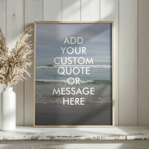 Create your own quote poster