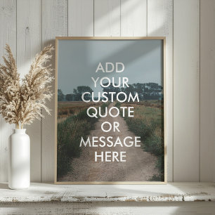 Create Your Own Quote Poster