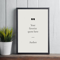 Create Your Own Quote Poster