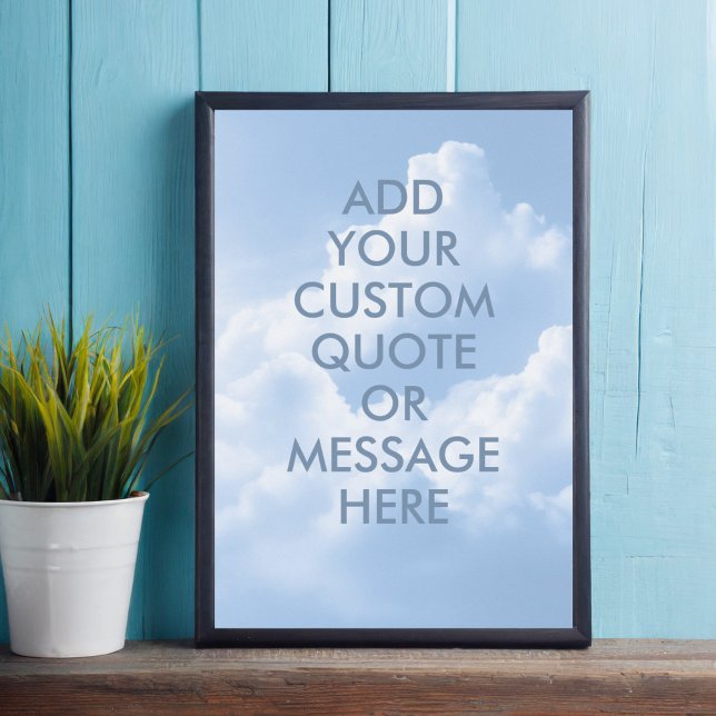 Create your own quote poster (Creator Uploaded)