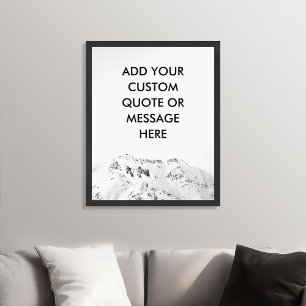 Create your own quote poster