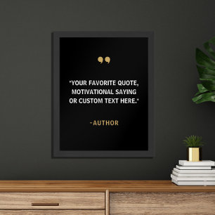 Create Your Own Quote Poster