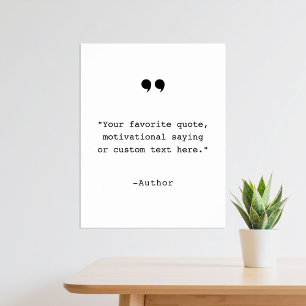 Create Your Own Quote Poster