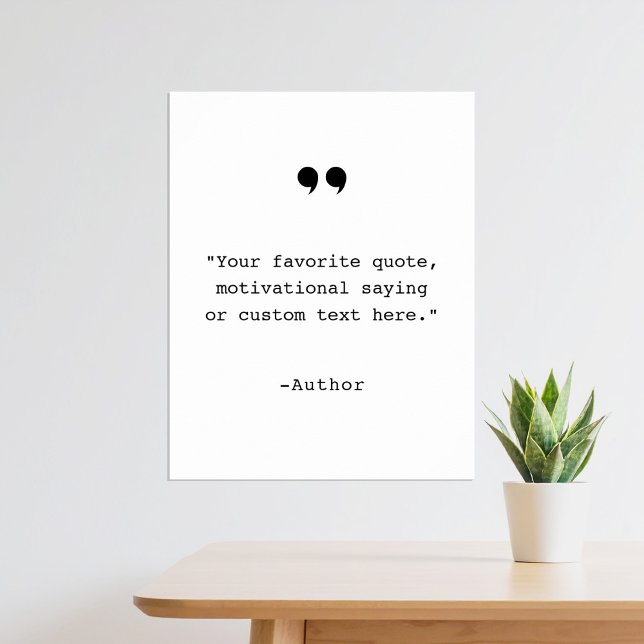Create Your Own Quote Poster (Creator Uploaded)