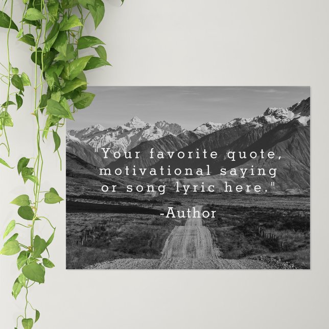 Create Your Own Quote Poster (Creator Uploaded)