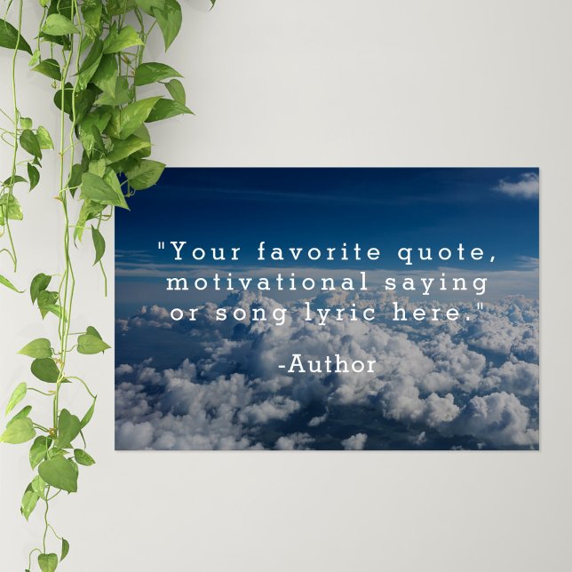 Create Your Own Quote Poster (Creator Uploaded)