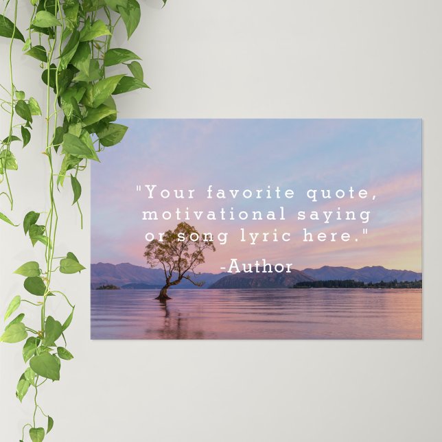 Create Your Own Quote Poster (Creator Uploaded)