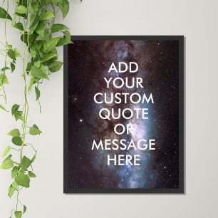 Create Your Own Quote Poster