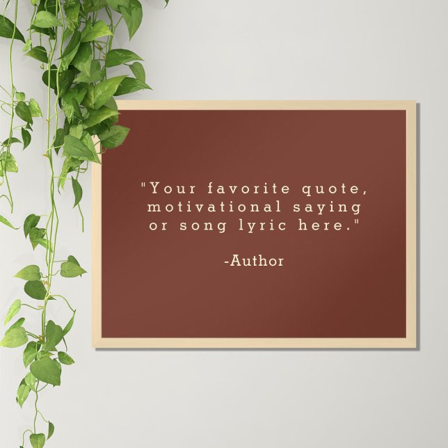 Create Your Own Quote Poster (Creator Uploaded)