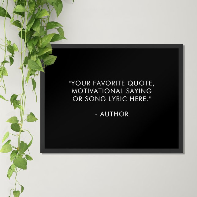 Create Your Own Quote Poster (Creator Uploaded)