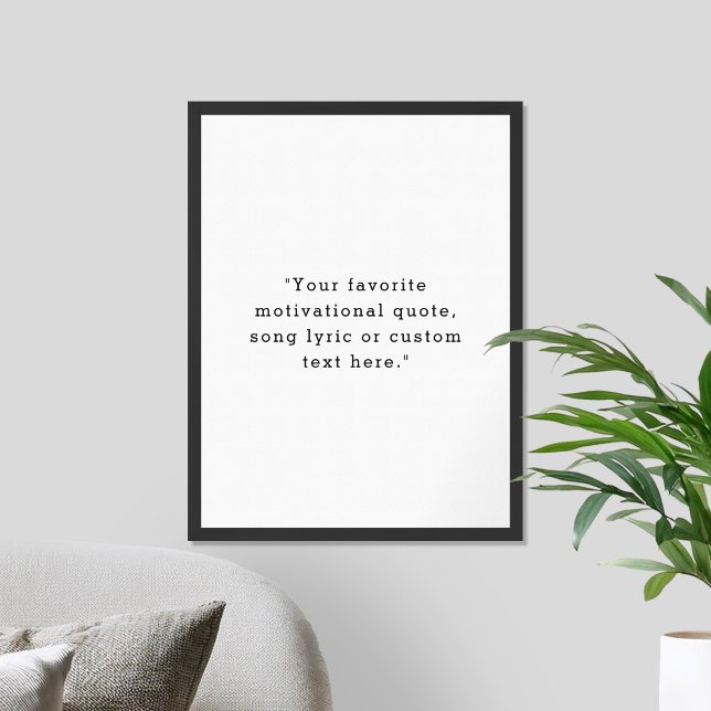 Create Your Own Quote Poster (Creator Uploaded)