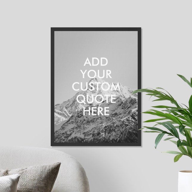 Create Your Own Quote poster (Creator Uploaded)