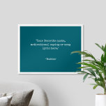 Create Your Own Quote Poster<br><div class="desc">Create your own custom quote poster wall art. Features minimalist distressed typewriter typography that you can personalise with favourite motivational saying,  song lyric or custom text</div>