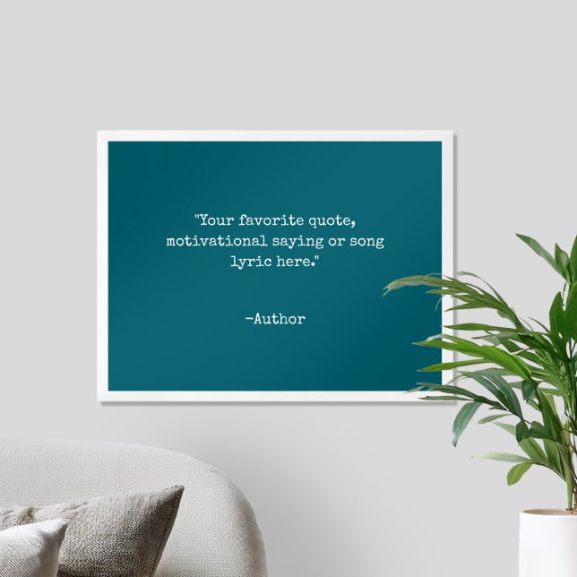 Create Your Own Quote Poster (Creator Uploaded)