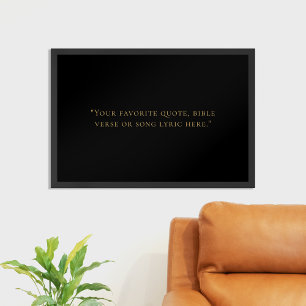 Create Your Own Quote Poster