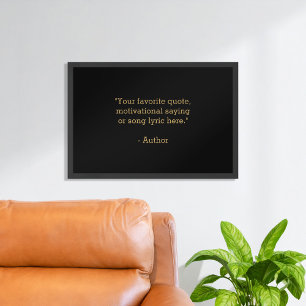 Create Your Own Quote Poster