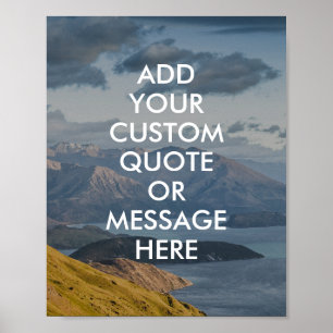 Create Your Own Quote Poster