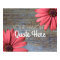 Create Your Own Quote | Rustic Wood Daisies Sign