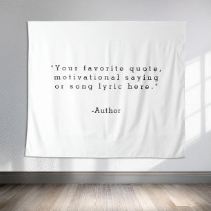 Create Your Own Quote Tapestry