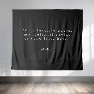 Create Your Own Quote Tapestry