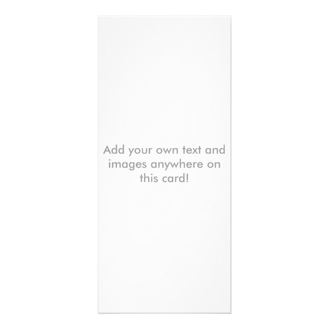 Create Your Own Rack Card (Front)