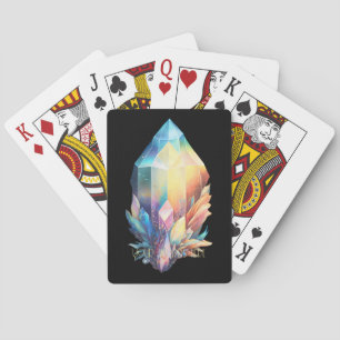 Create Your Own Rainbow Crystals Playing Cards
