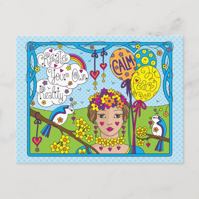 Create Your Own Reality_ Postcard (Front)